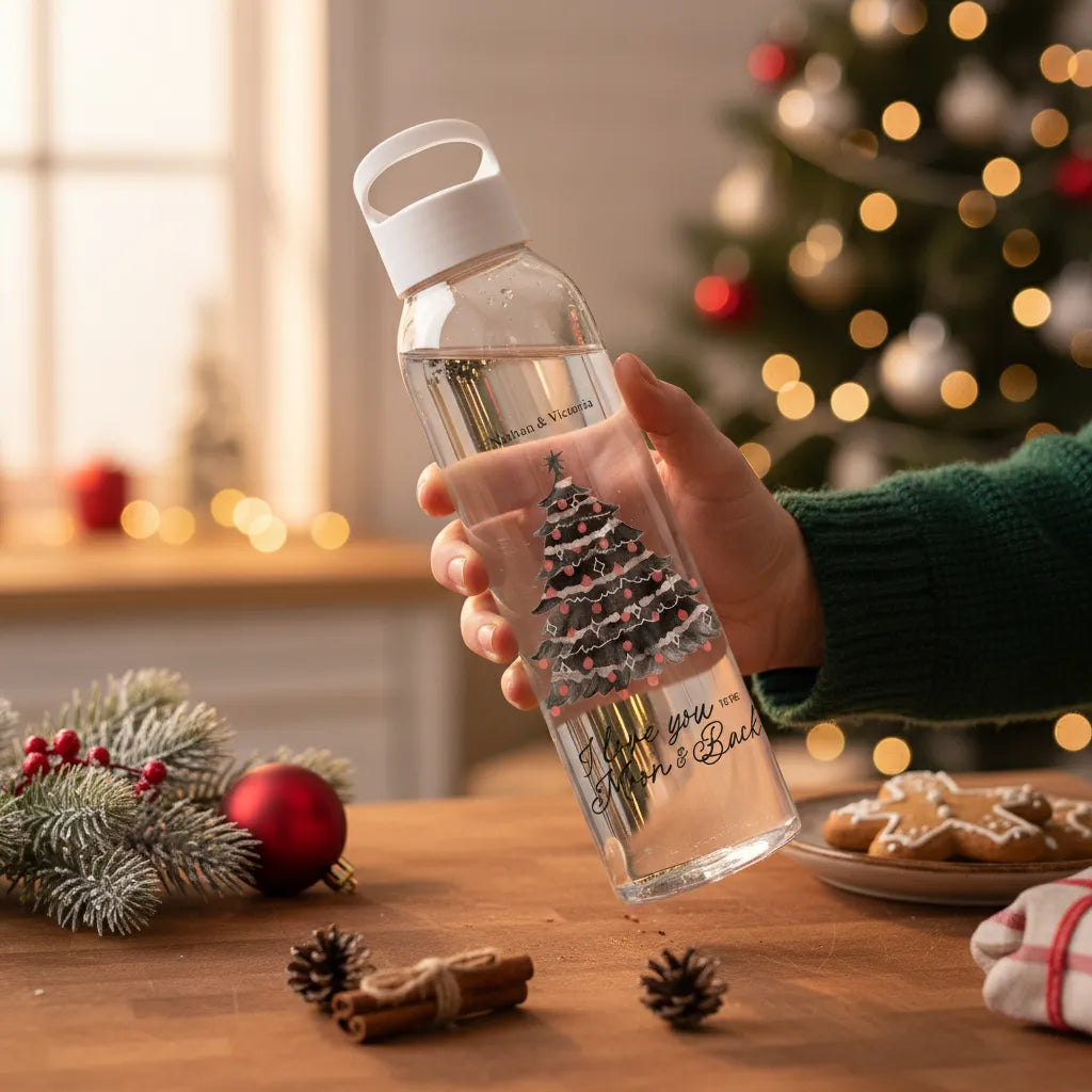Frohe Weihnachten Wasserflasche 650ml