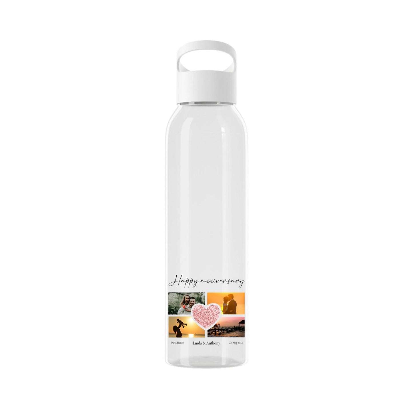 Jahrestag Wasserflasche 650 ml