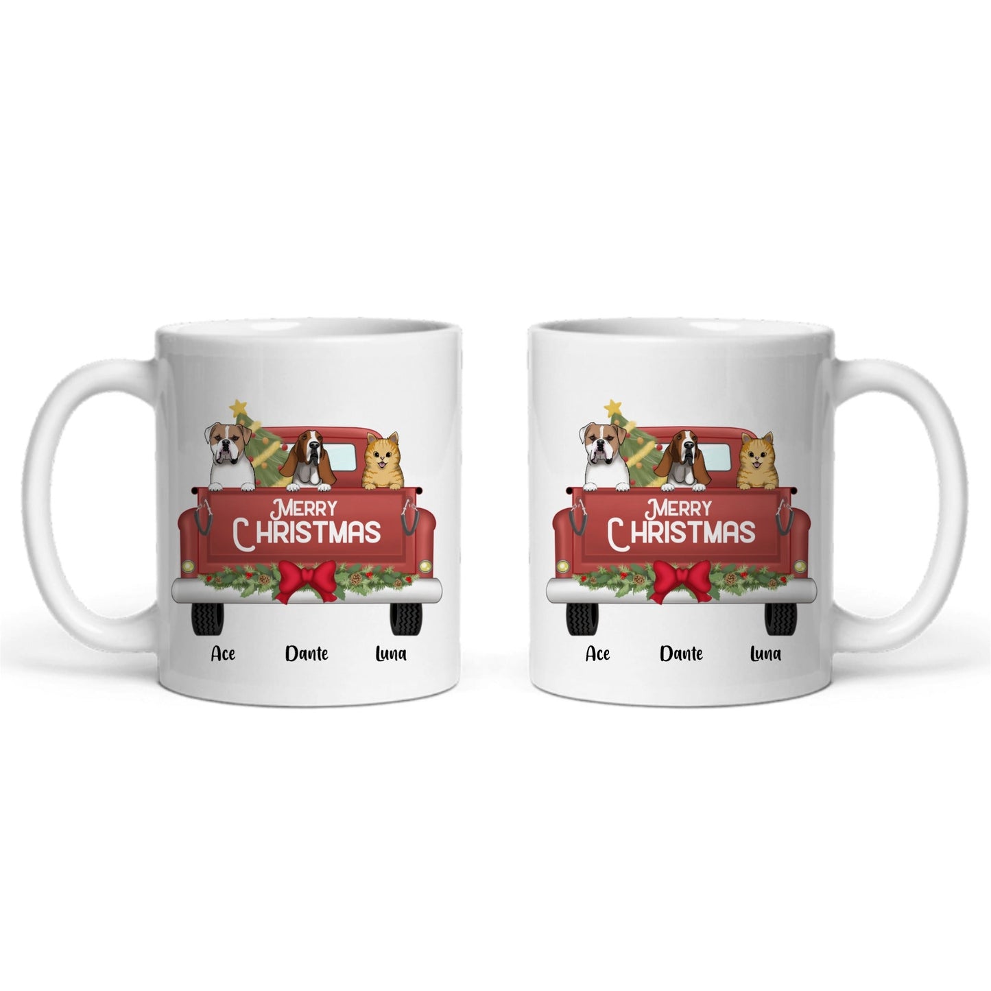 Frohe Weihnachten Keramiktasse