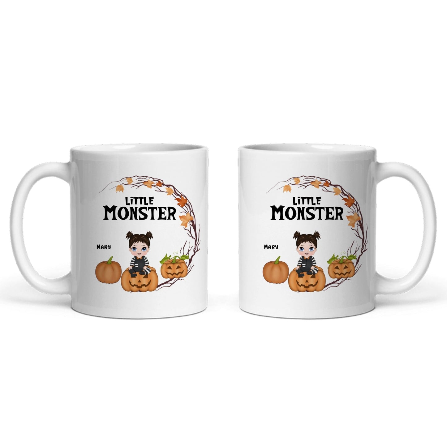 Kleines Monster Halloween Keramiktasse