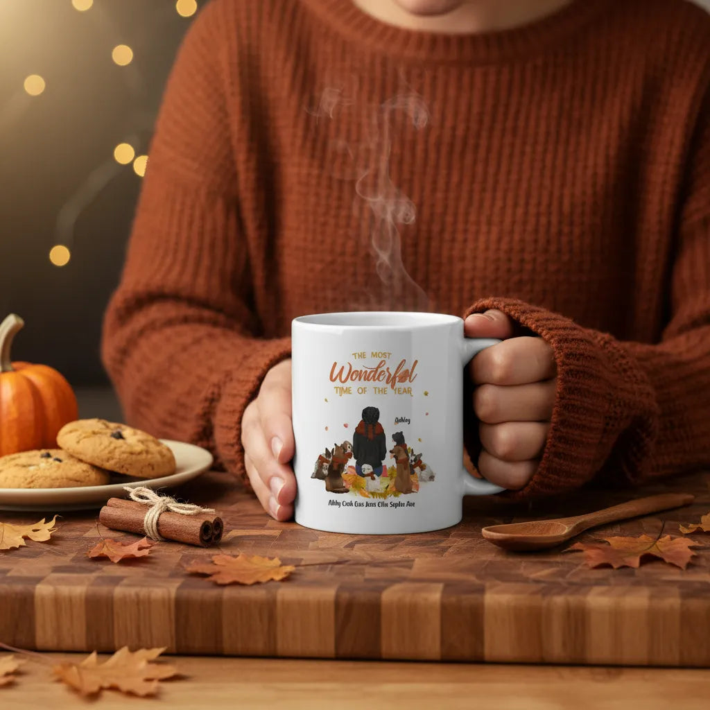 Die schönste Zeit des Jahres Keramiktasse