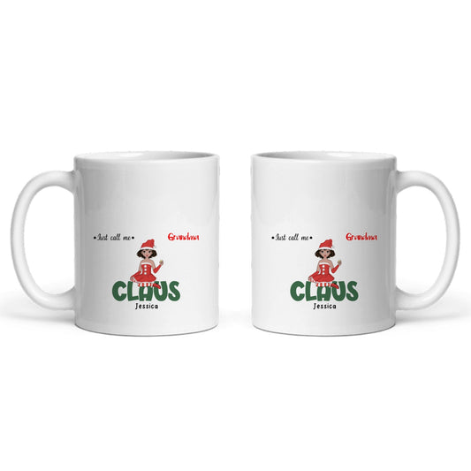 Nenn mich Oma Klaus Weihnacht Keramiktasse