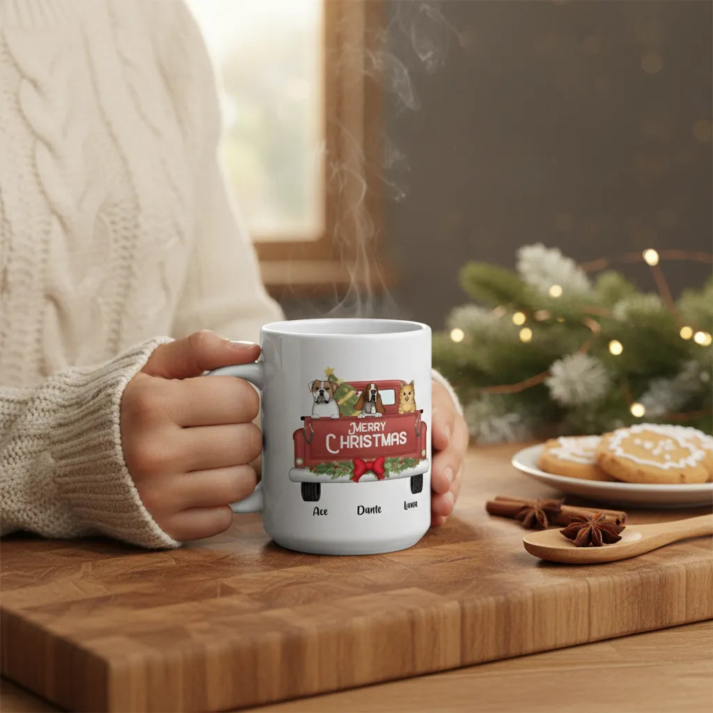Frohe Weihnachten Keramiktasse
