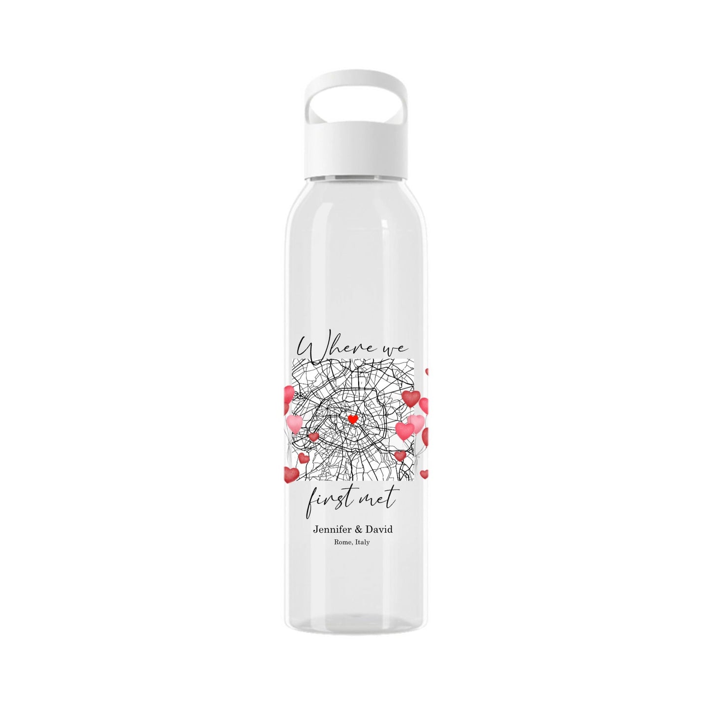 Wo wir uns zum ersten Mal trafen Wasserflasche 650 ml