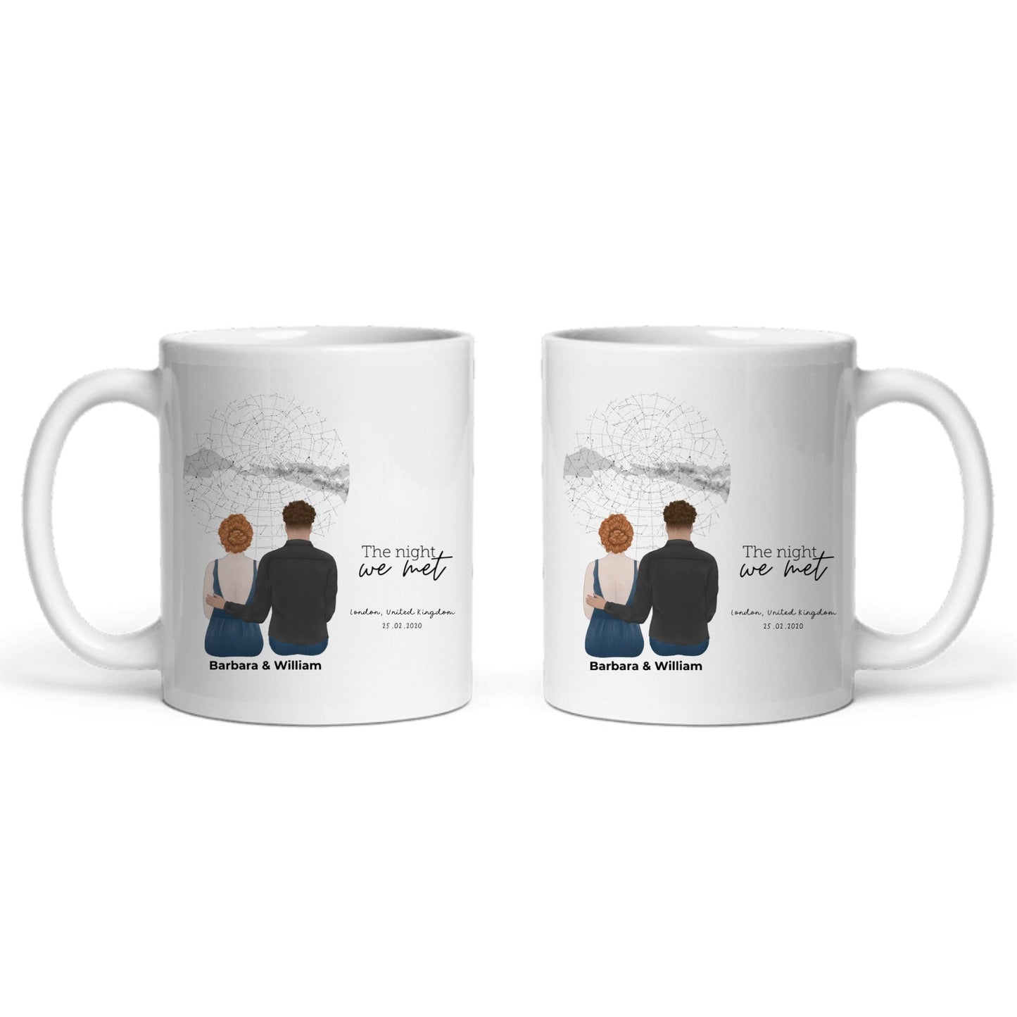 Die Nacht, in der wir uns trafen Keramiktasse