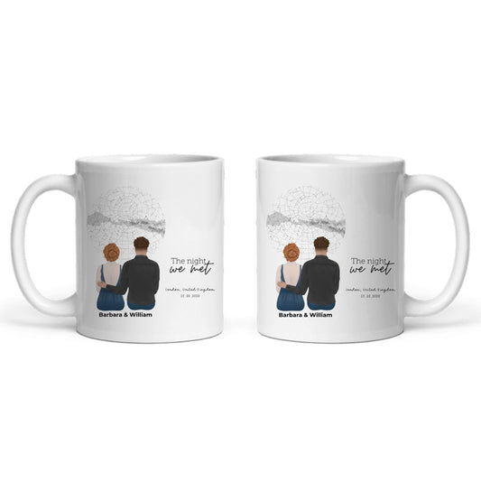 Die Nacht, in der wir uns trafen Keramiktasse