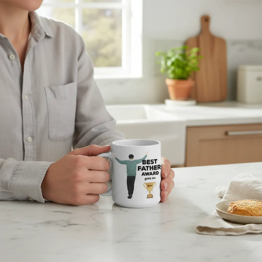 Bester Vater Auszeichnung Keramiktasse