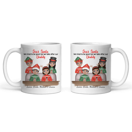 Lieber Weihnachtsmann Keramiktasse