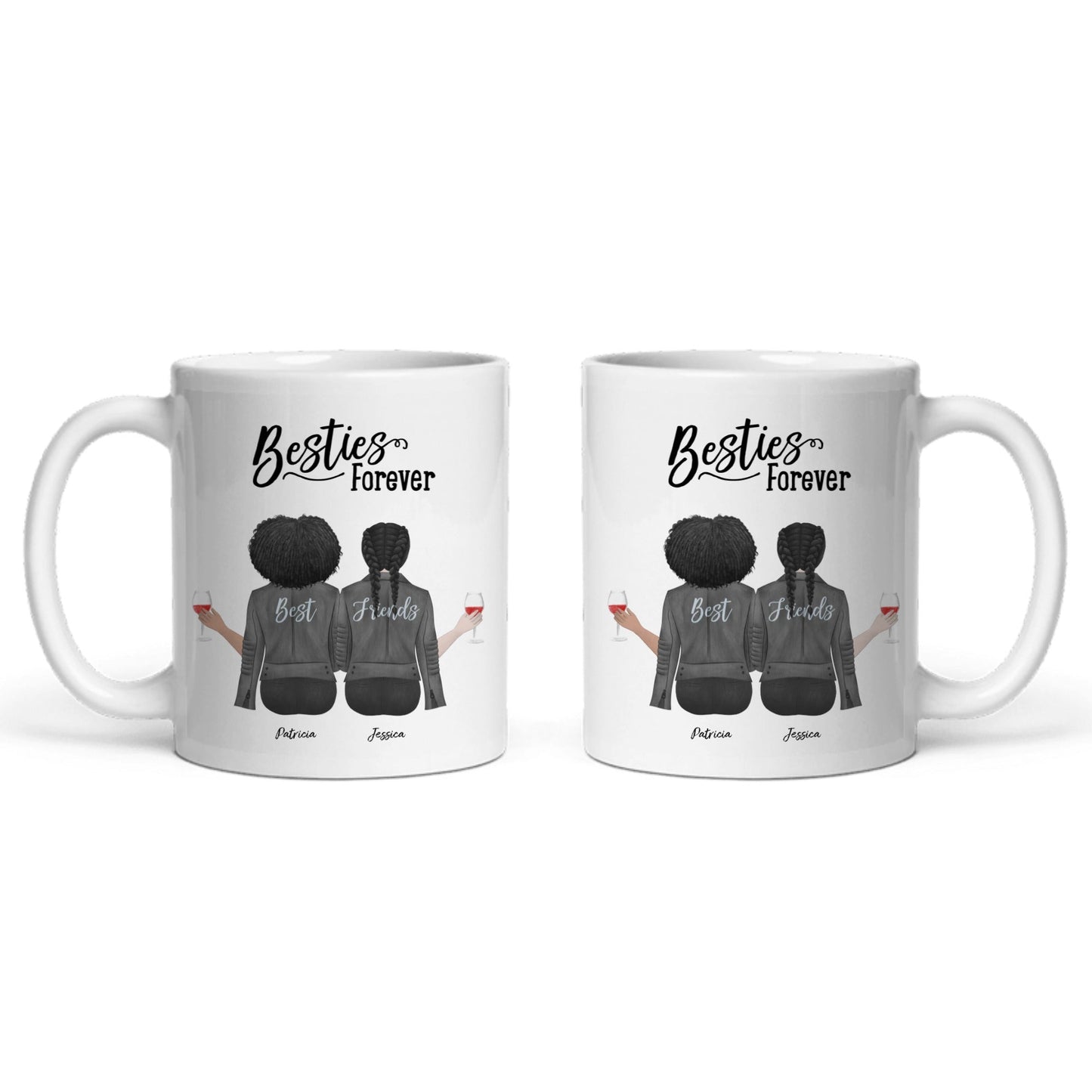 Besties Forever Keramiktasse