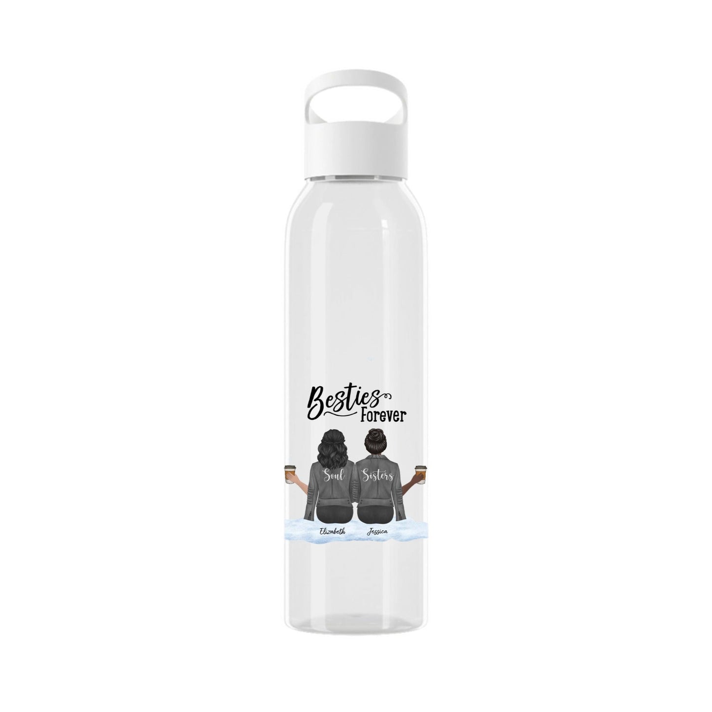 Besties Forever Weihnacht Wasserflasche 650 ml