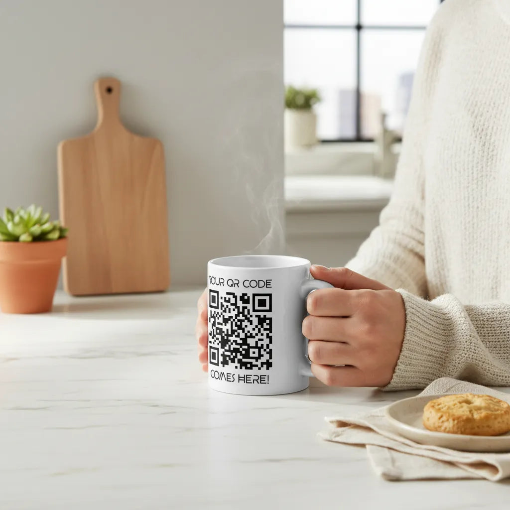 Dein QR Code Keramiktasse
