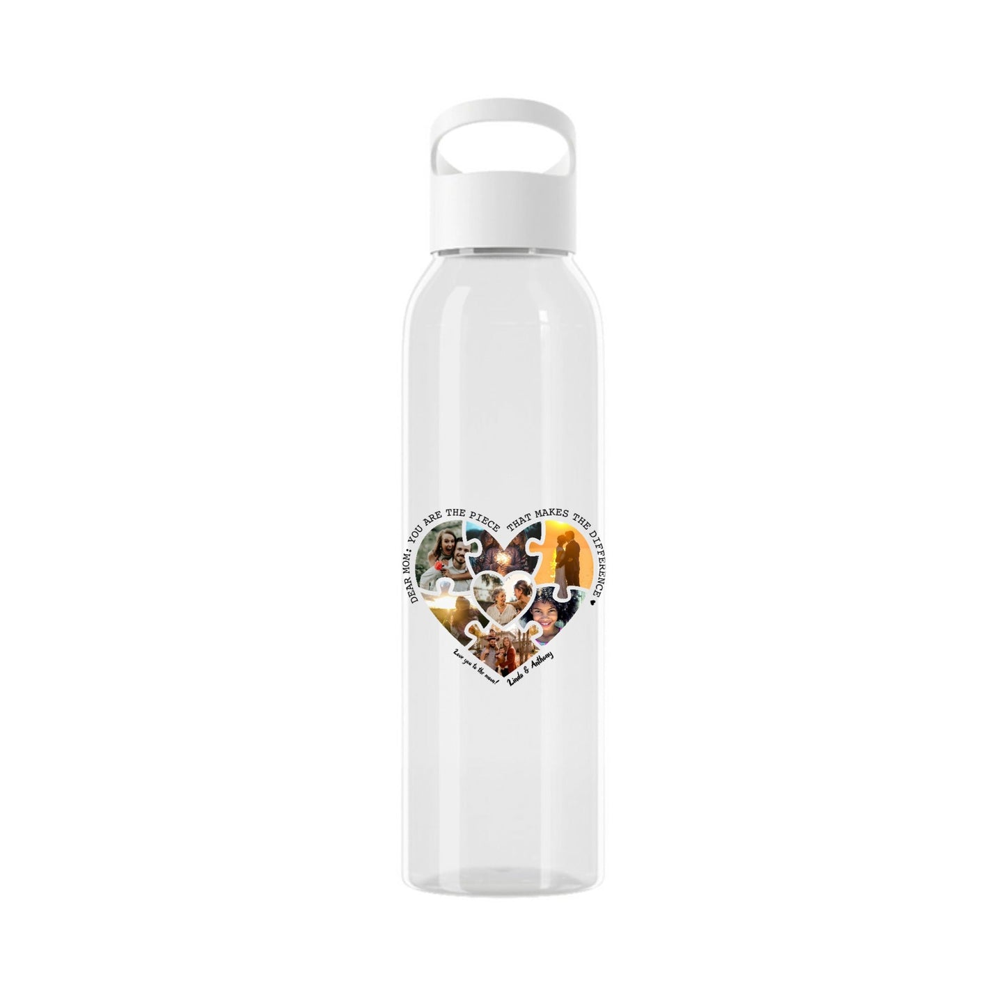 Muttertag Bild Upload Wasserflasche 650 ml