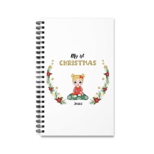 Mein erstes Weihnachten Spiralnotizbuch