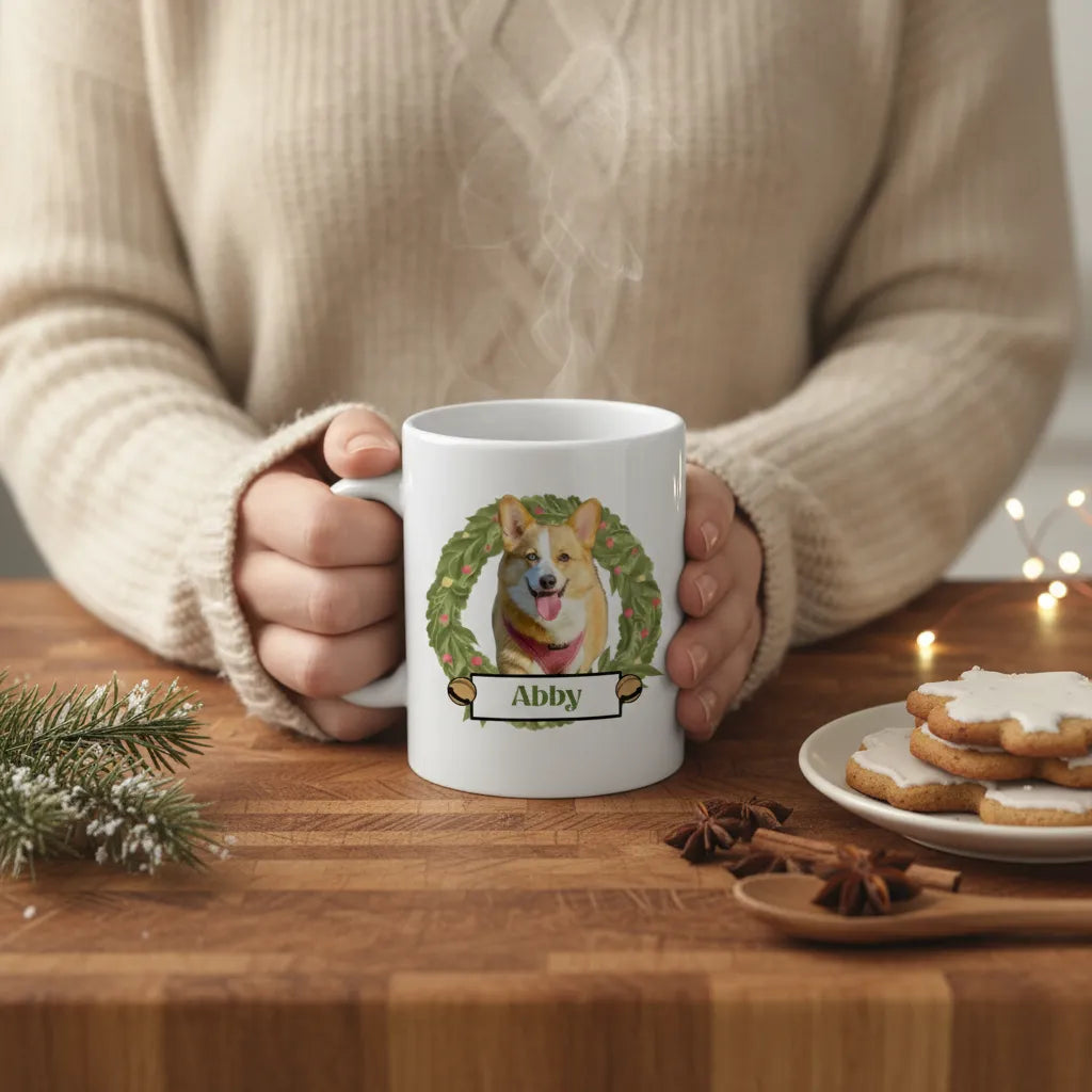 Weihnachten mit meinem Haustier Keramiktasse