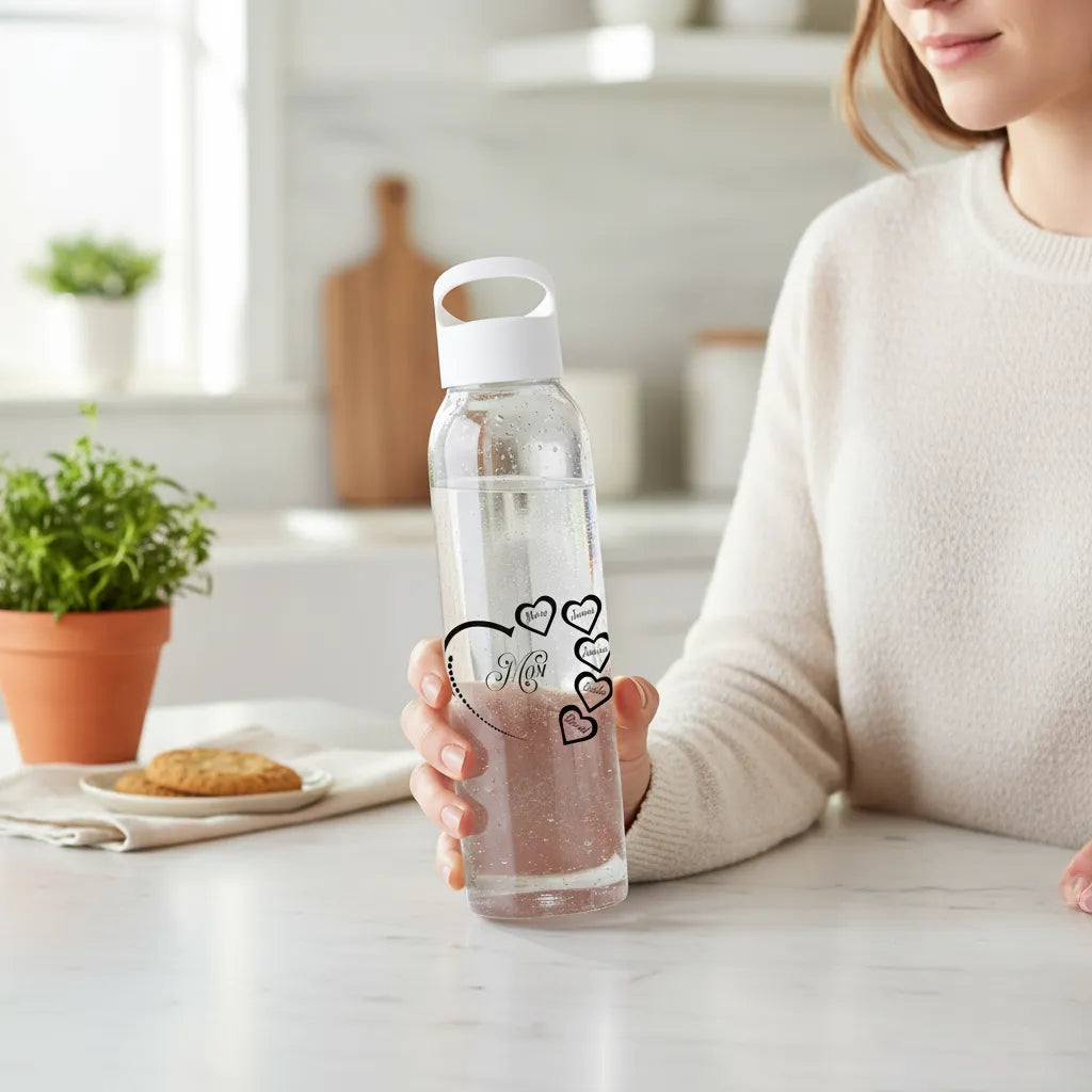 Herz Wasserflasche 650 ml