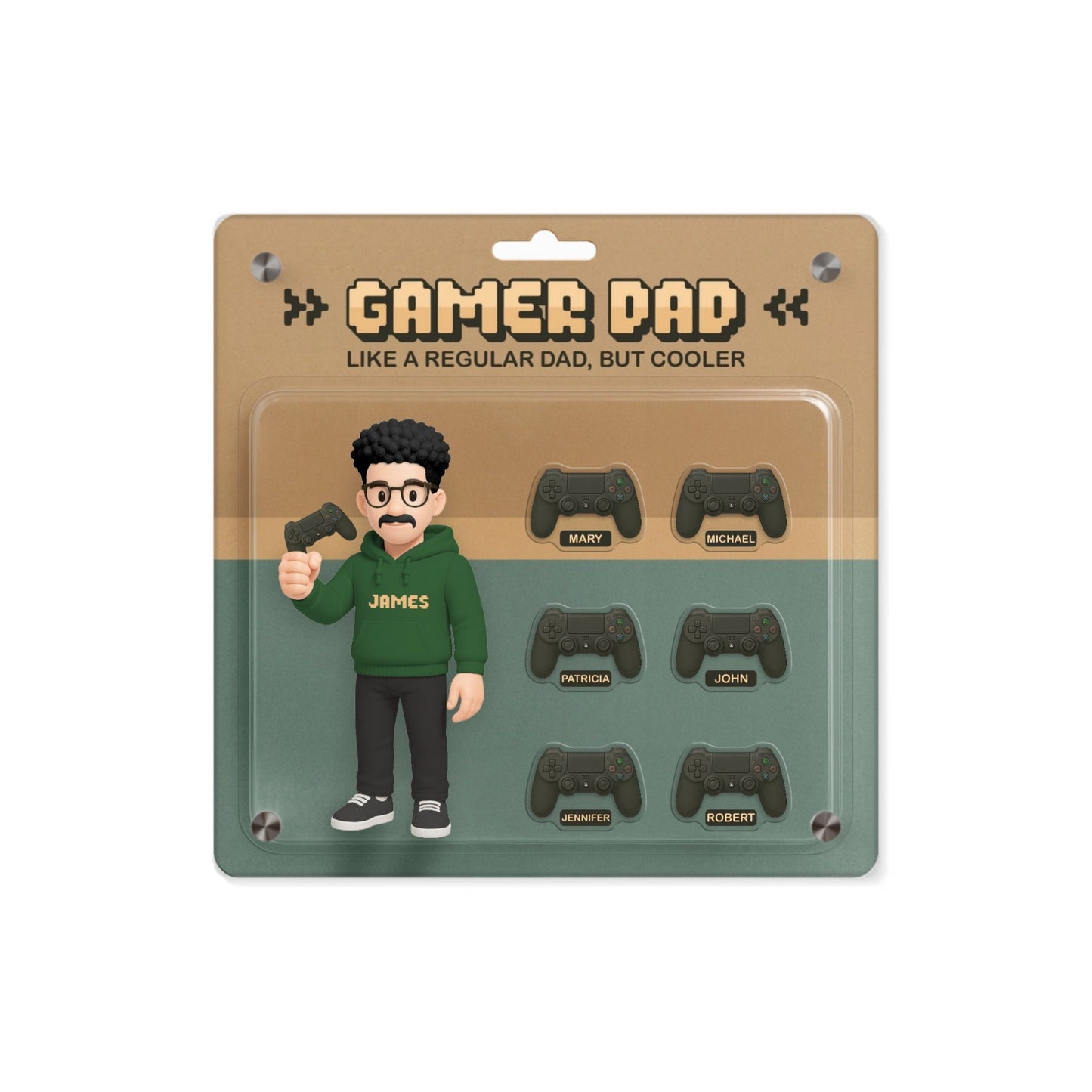 Gamer Dad Acrylic Wall Art Panel