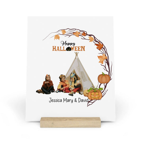 Fröhliches Halloween Galerietafel mit Ständer