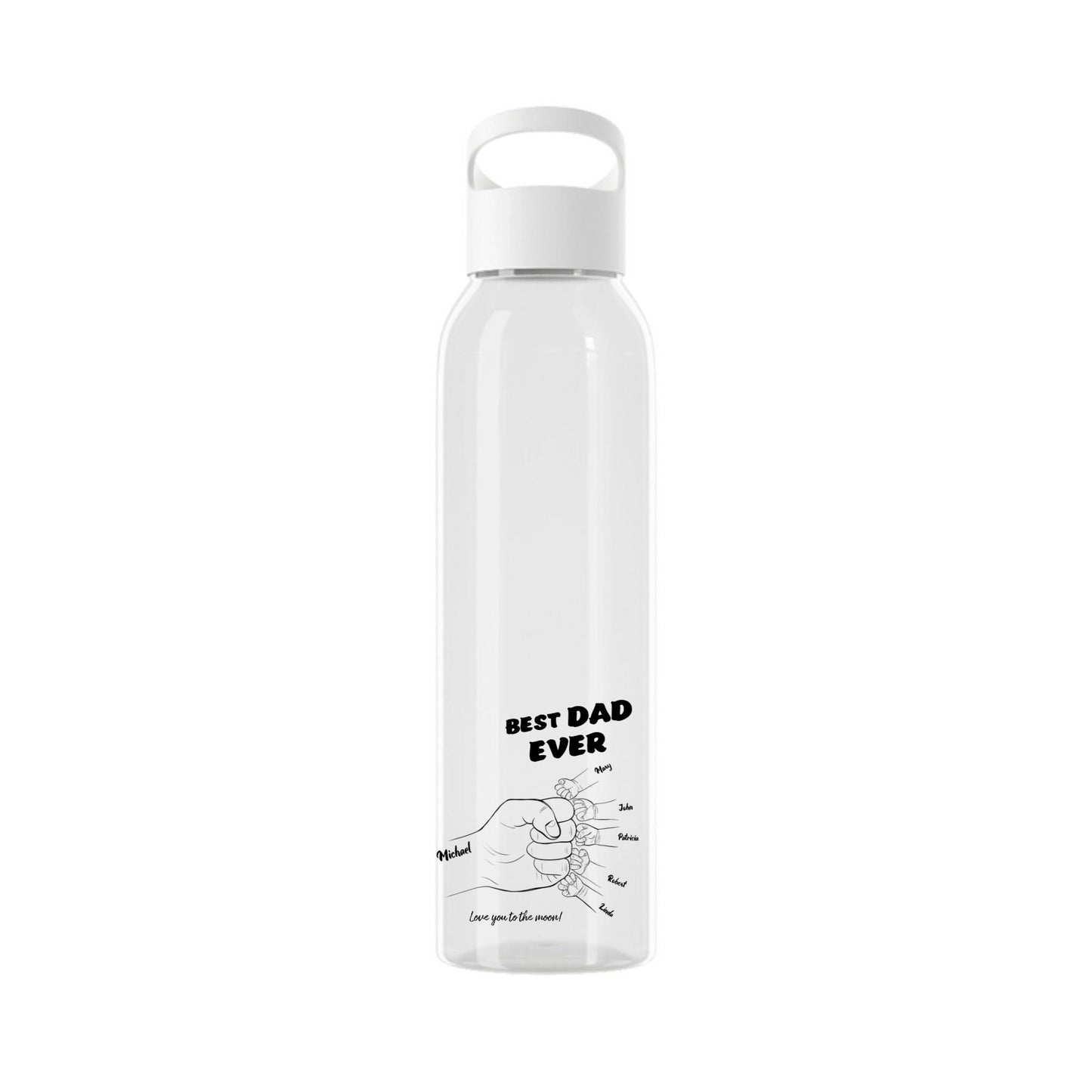 Bester Papa aller Zeiten Wasserflasche 650 ml
