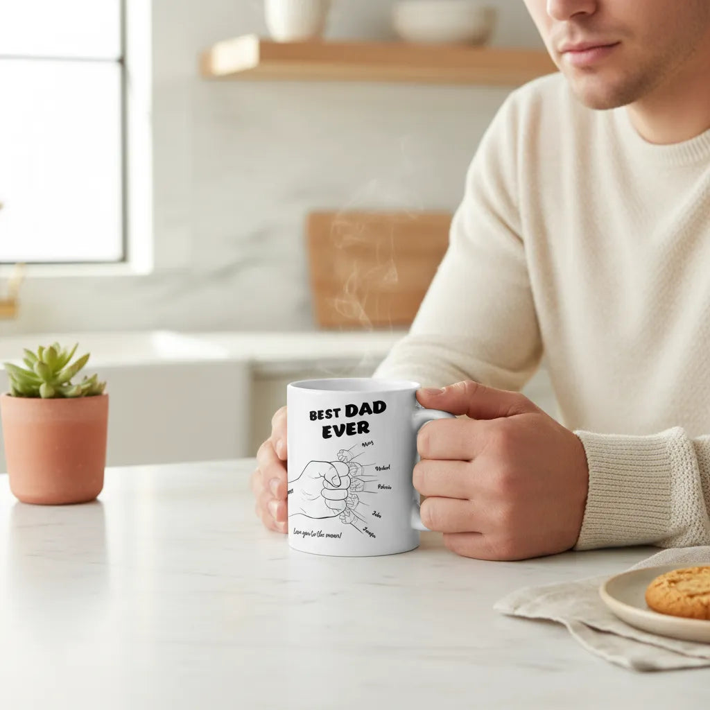 Bester Papa aller Zeiten Keramiktasse