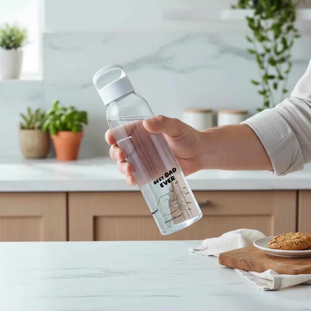 Bester Papa aller Zeiten Wasserflasche 650 ml