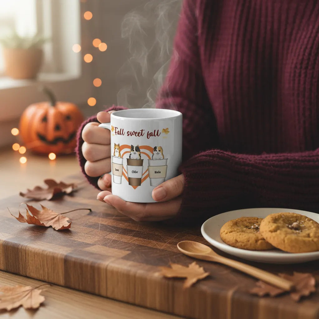 Herbst, süsser Herbst Keramiktasse
