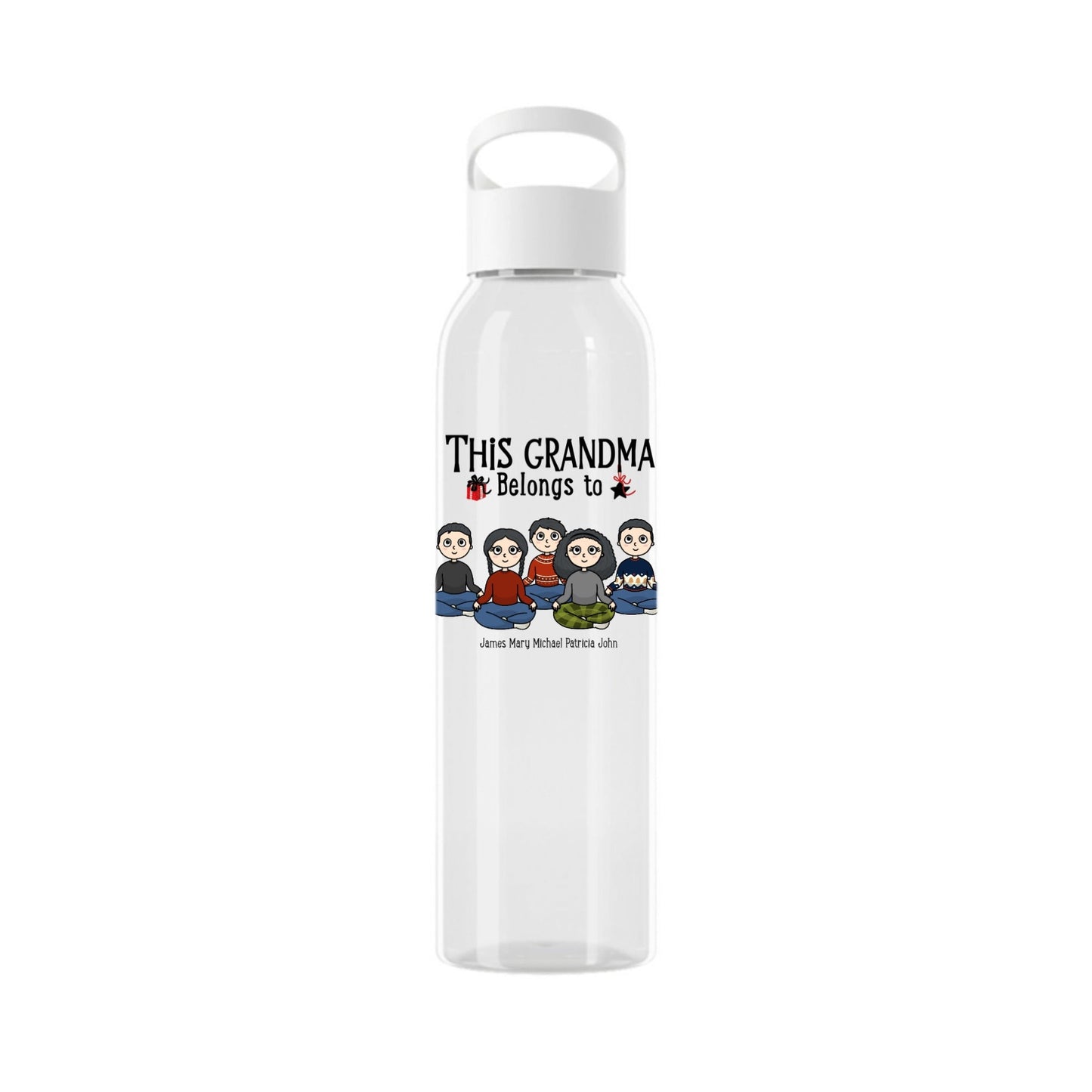 Diese Großeltern gehören zu Weihnacht Wasserflasche 650ml