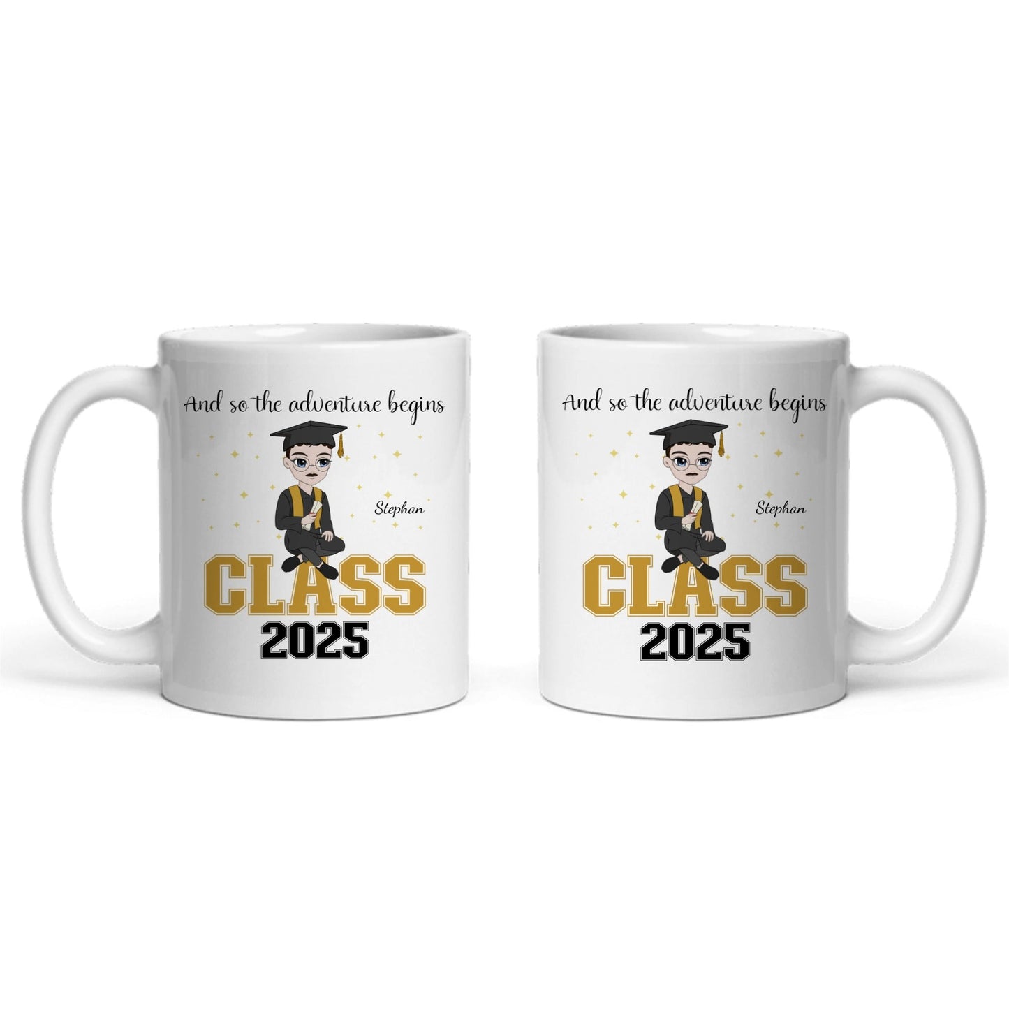 Abschluss Keramiktasse