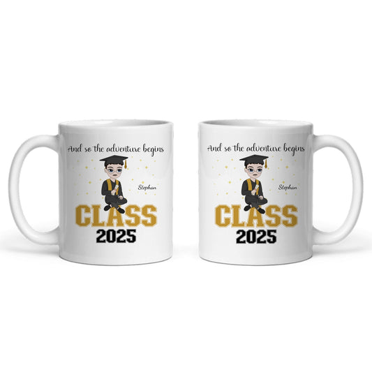 Abschluss Keramiktasse