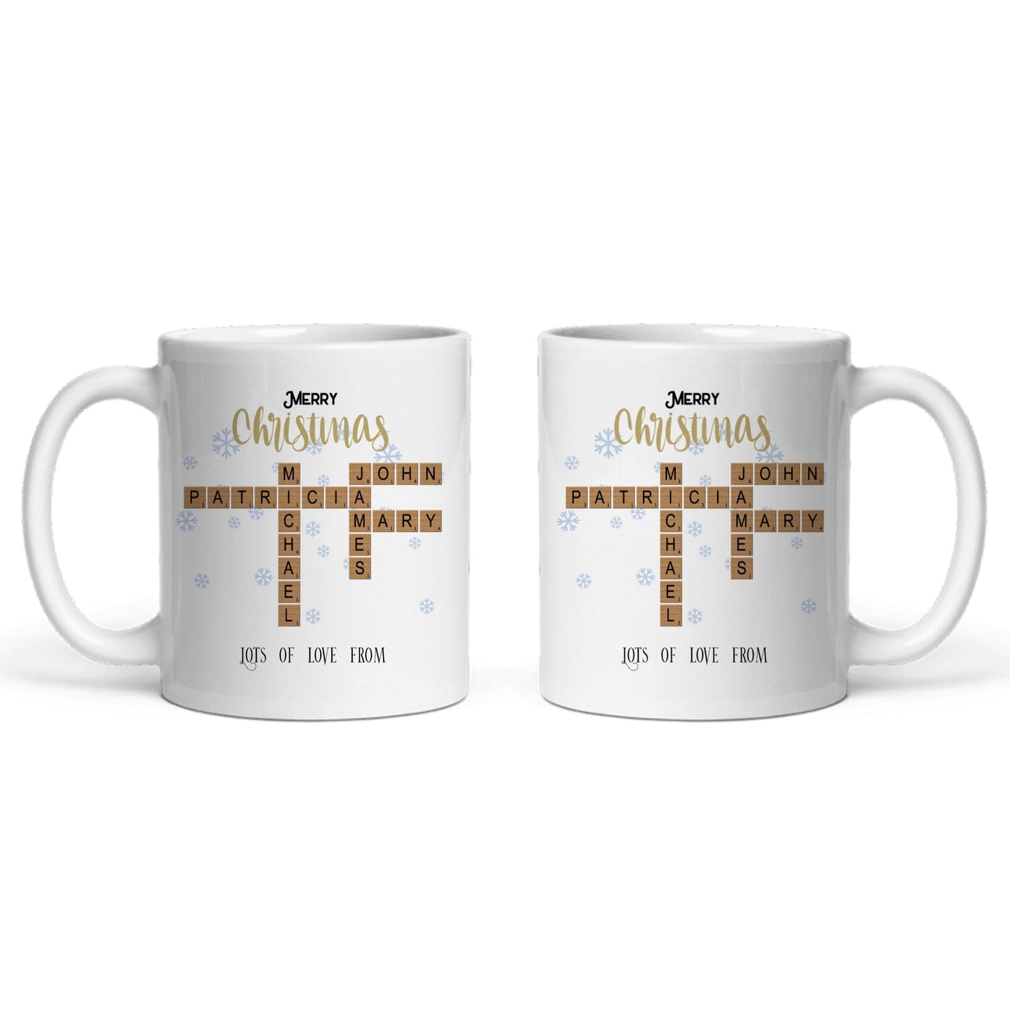 Frohe Weihnachten Kreuzworträtsel Keramiktasse