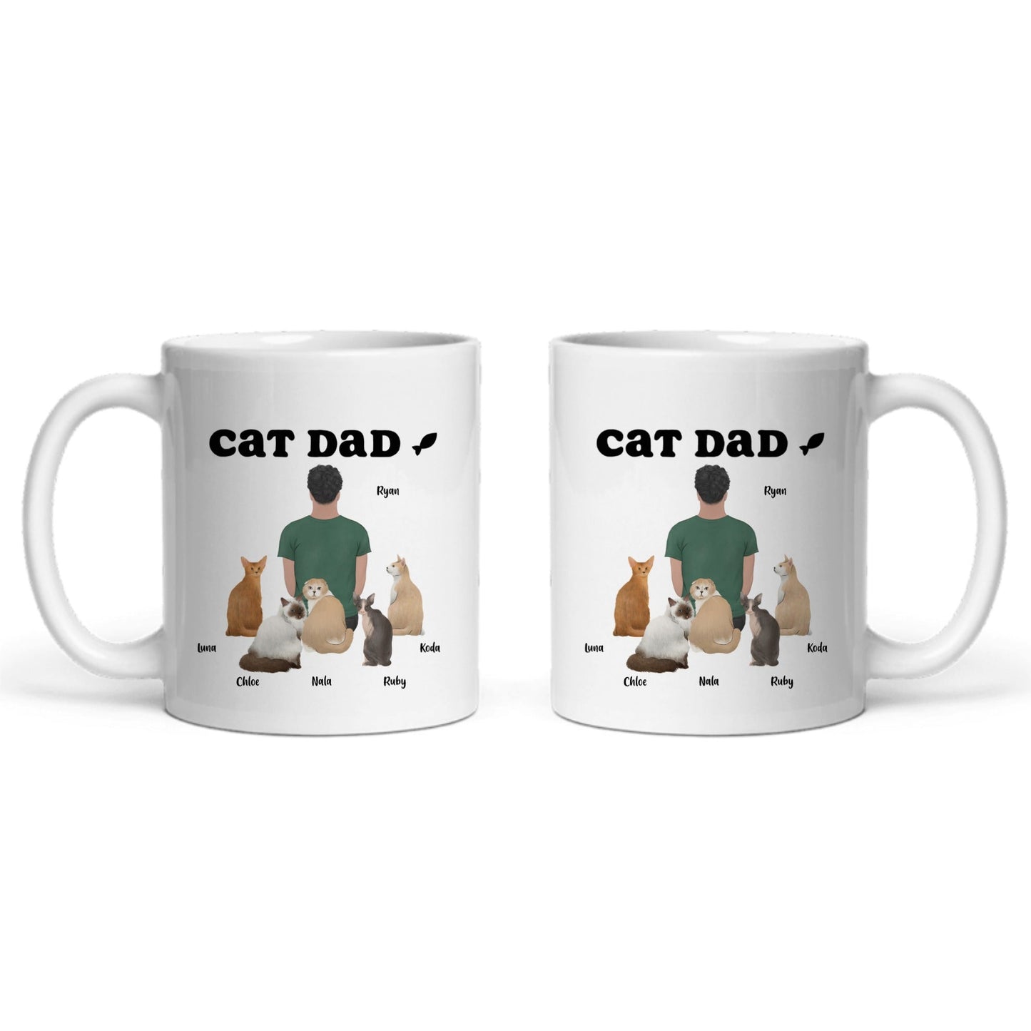 Katzenpapa Keramiktasse