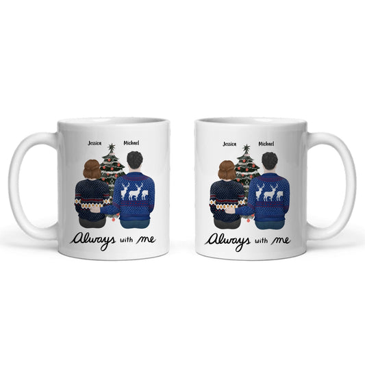 Immer bei mir Weihnacht Keramiktasse