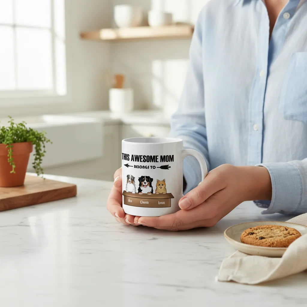 Diese tolle Mutter gehört zu Keramiktasse