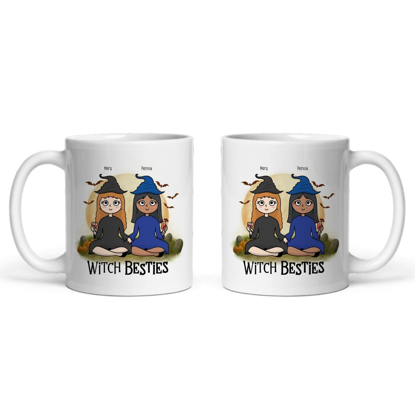 Hexenbesties Halloween Keramiktasse
