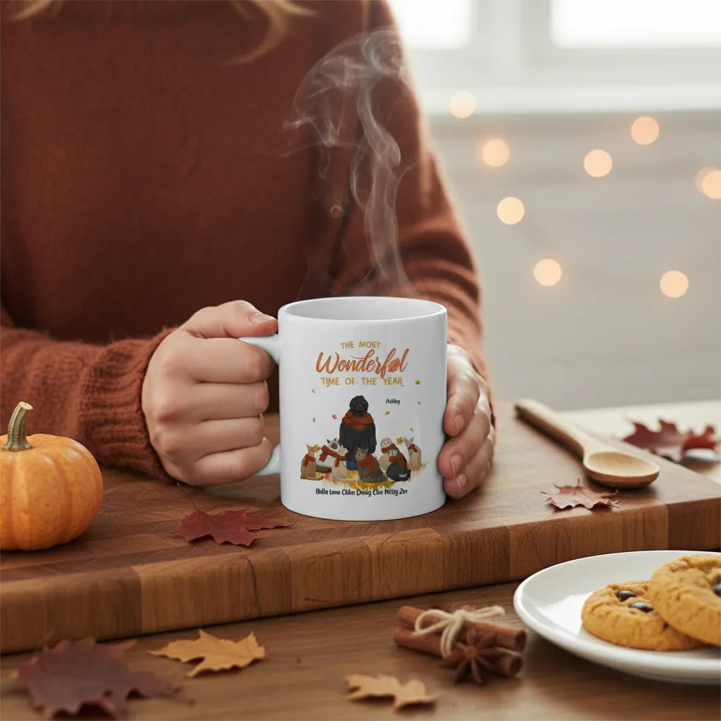 Die schönste Zeit des Jahres Keramiktasse