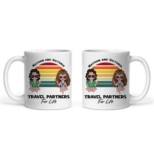 Reisepartner fürs Leben Keramiktasse