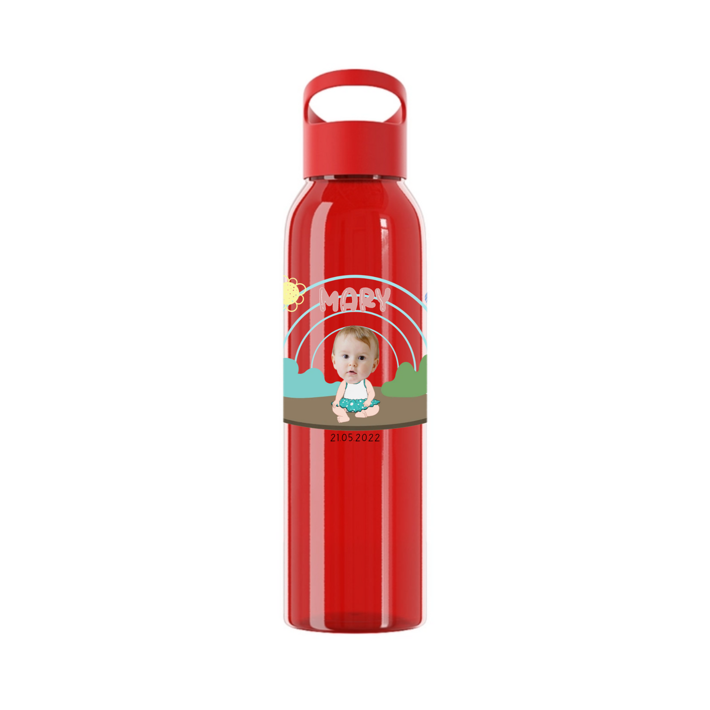 Baby Gesichtsausschnitt Wasserflasche 650 ml