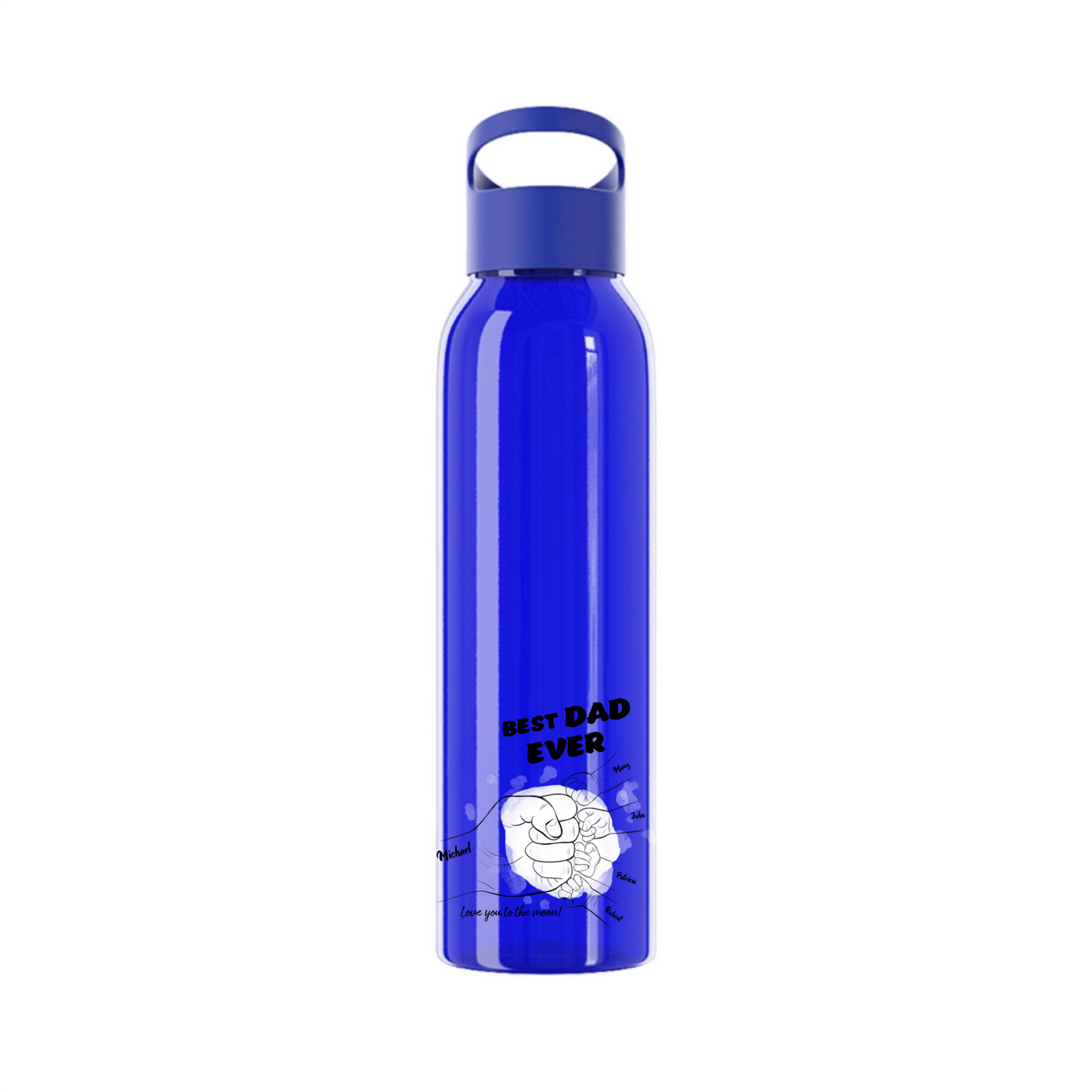 Bester Papa aller Zeiten Wasserflasche 650 ml