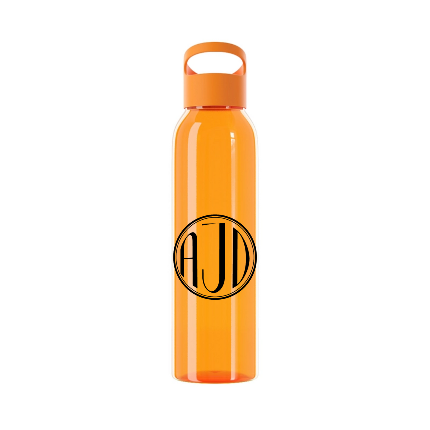 Kreisförmigem Monogramm Wasserflasche 650 ml
