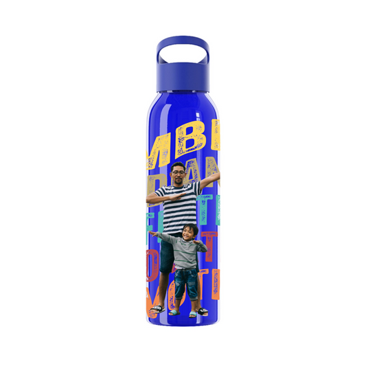 Gebogene Wörter Wasserflasche 650 ml