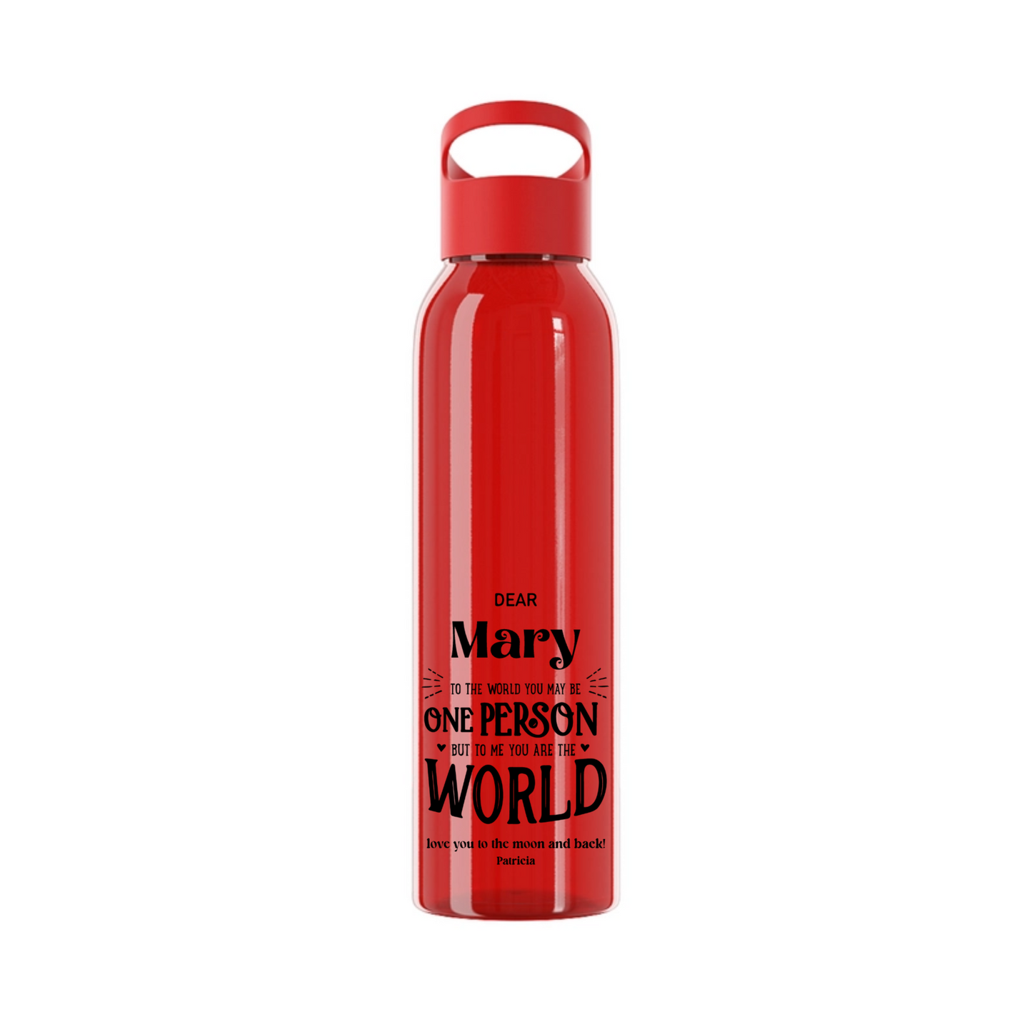 Liebe/r... Wasserflasche 650ml