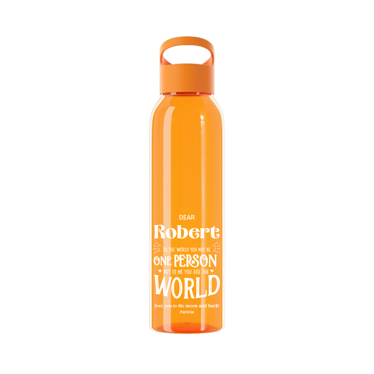 Liebe/r... Wasserflasche 650ml