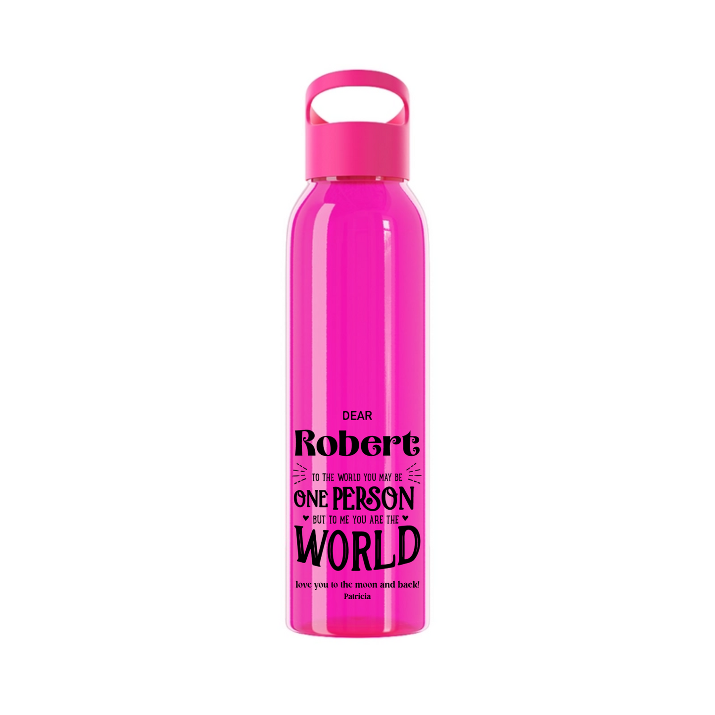 Liebe/r... Wasserflasche 650ml