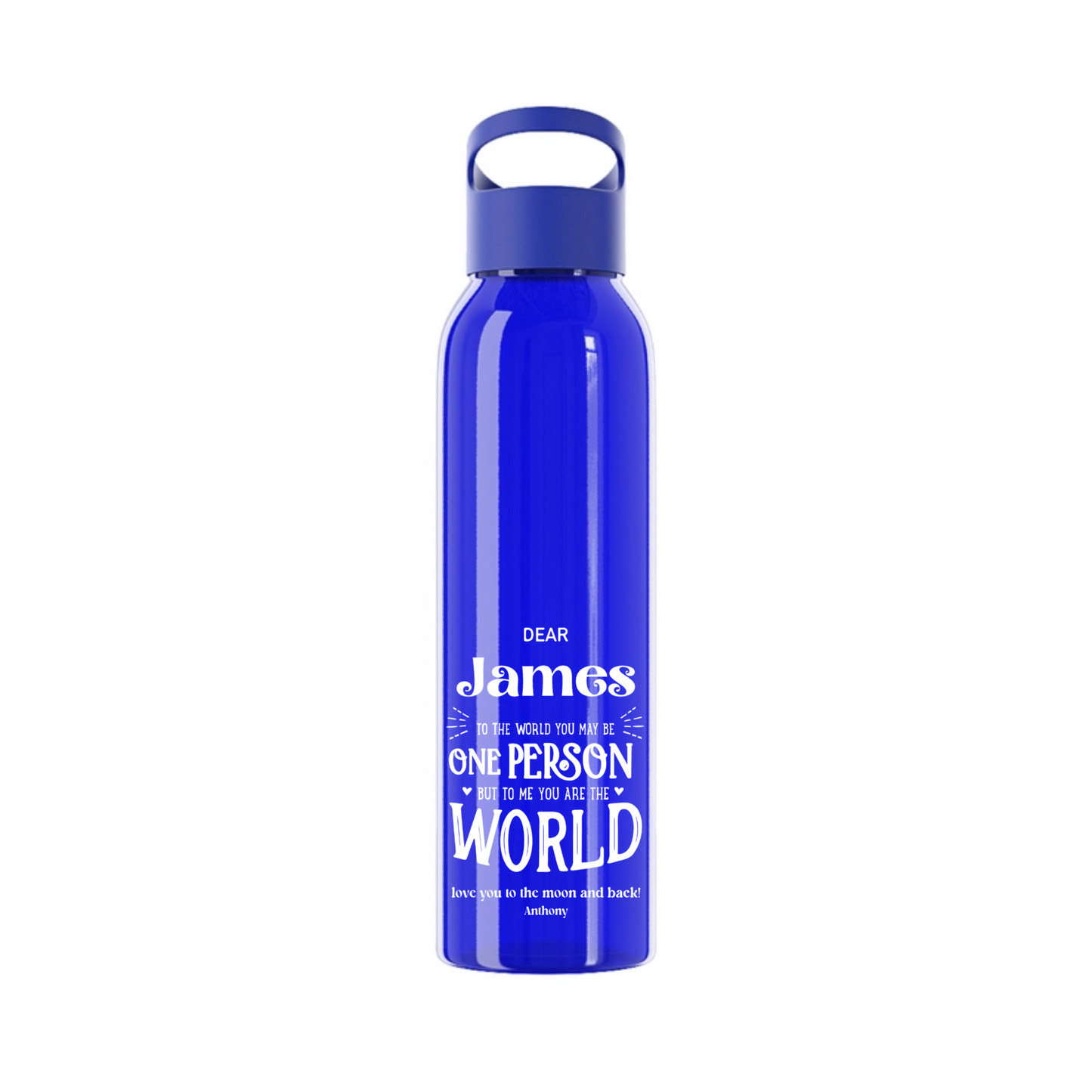 Liebe/r... Wasserflasche 650ml
