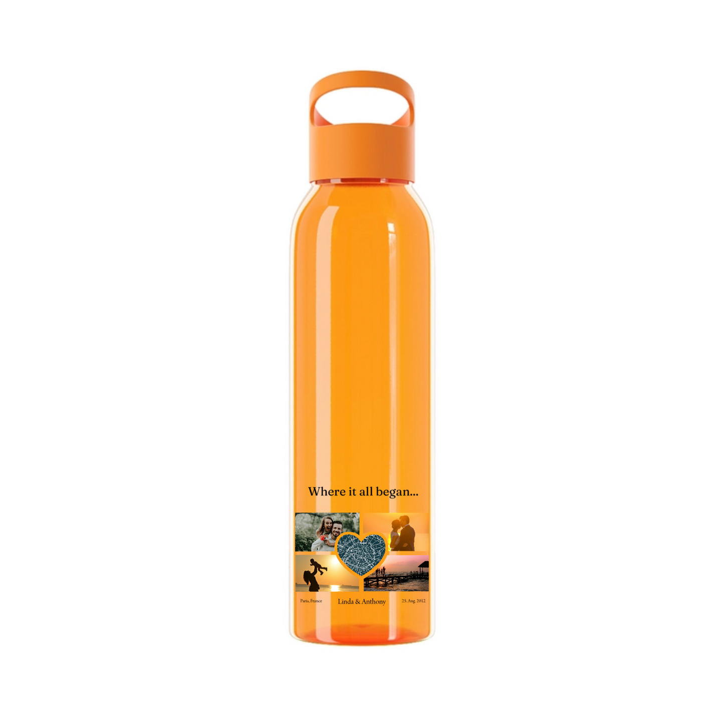 Jahrestag Wasserflasche 650 ml