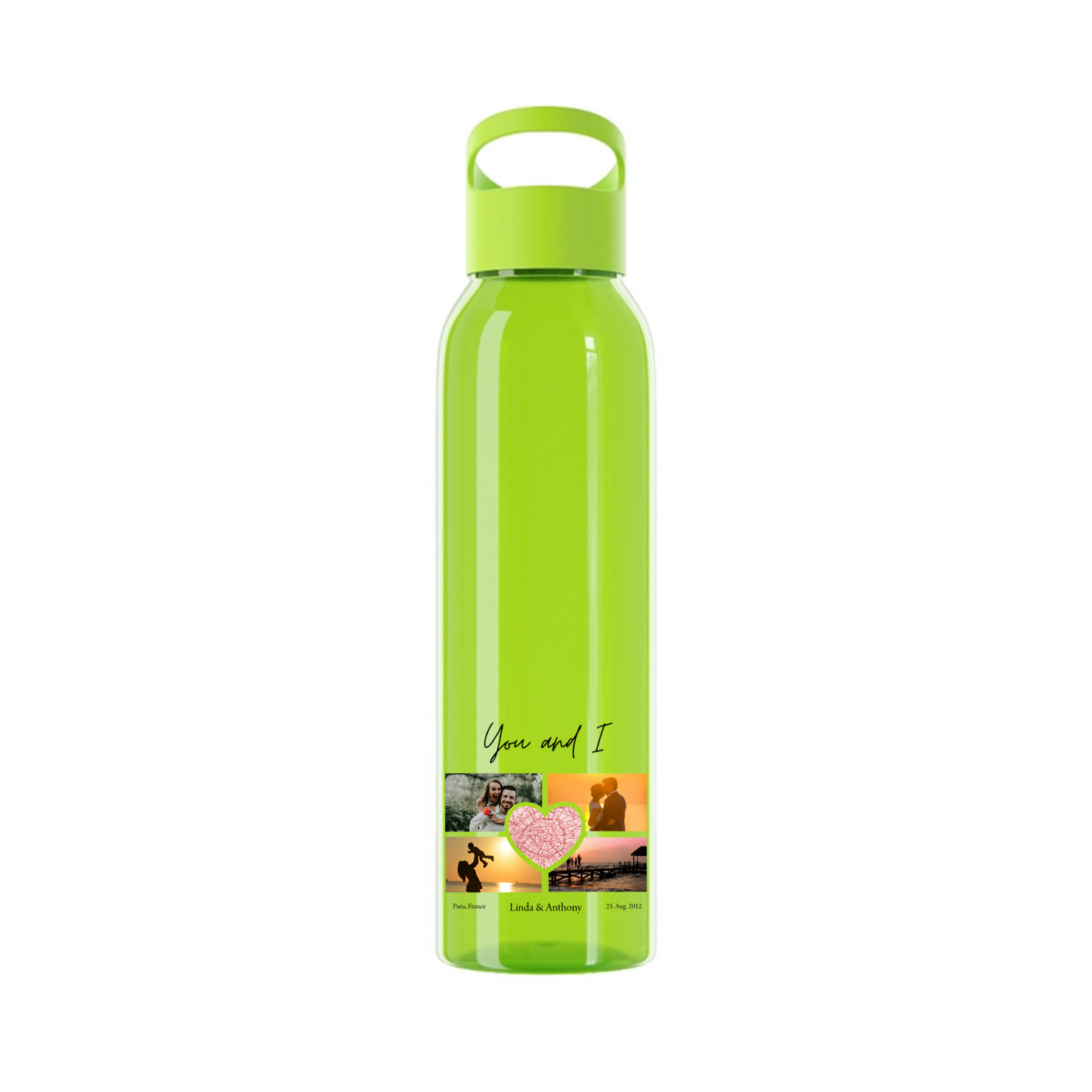 Jahrestag Wasserflasche 650 ml