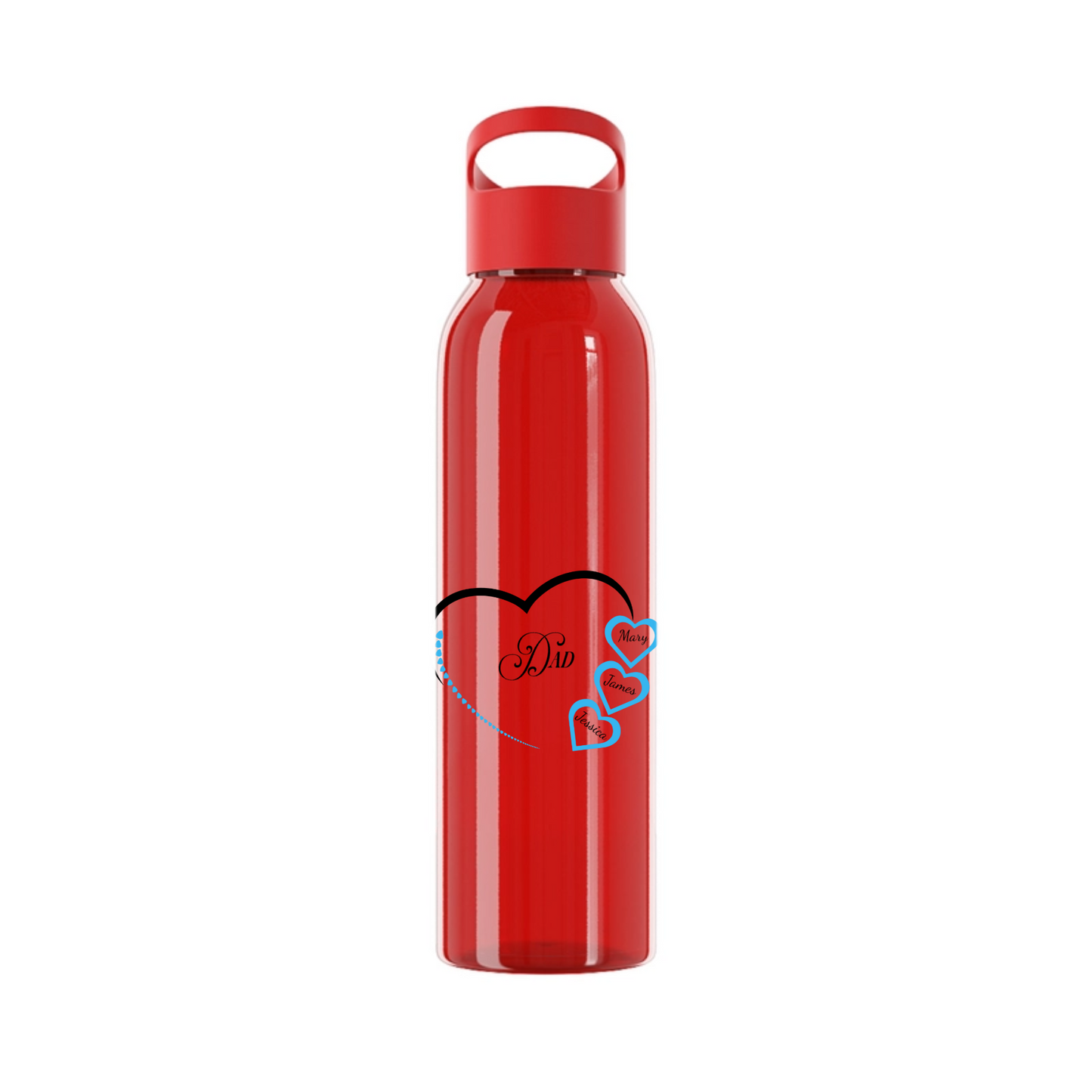 Herz Wasserflasche 650 ml