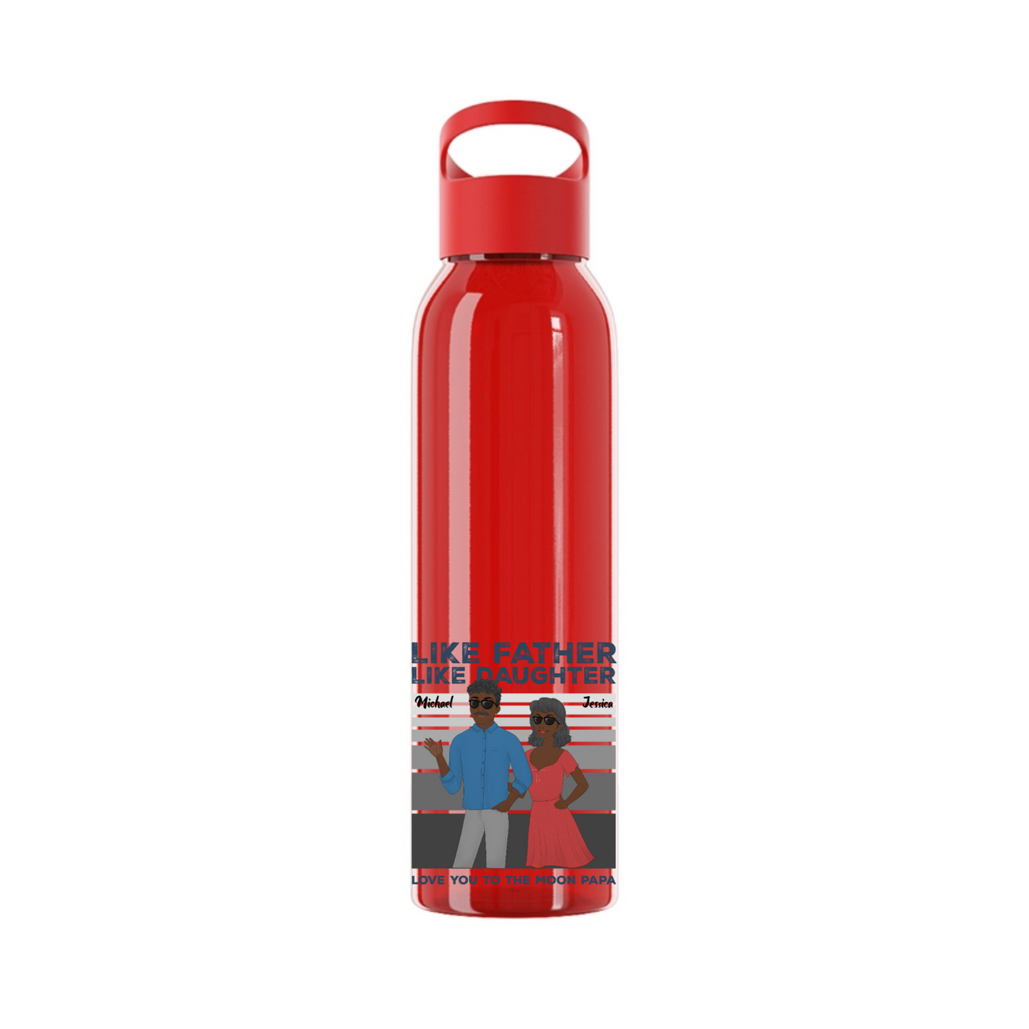 Like Father Like Daughter Water Bottle 650ml