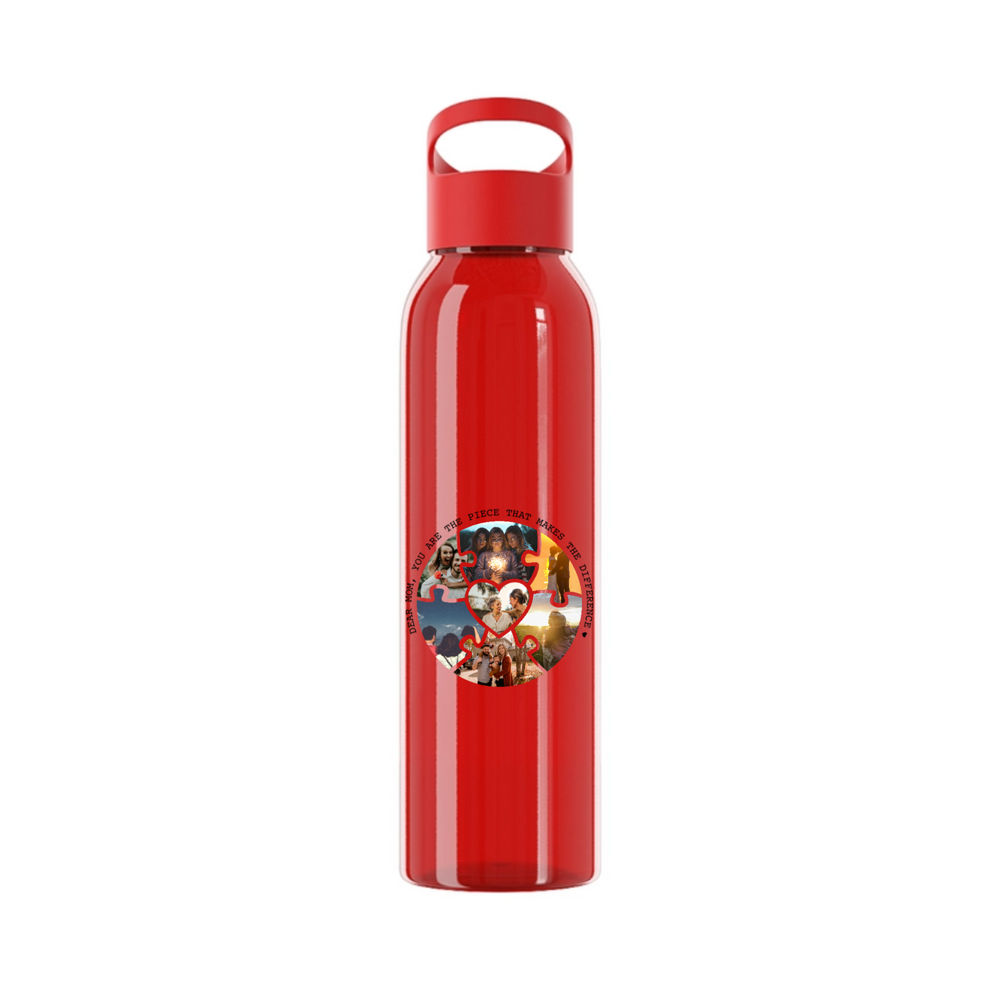 Muttertags Bild Upload Wasserflasche 650 ml