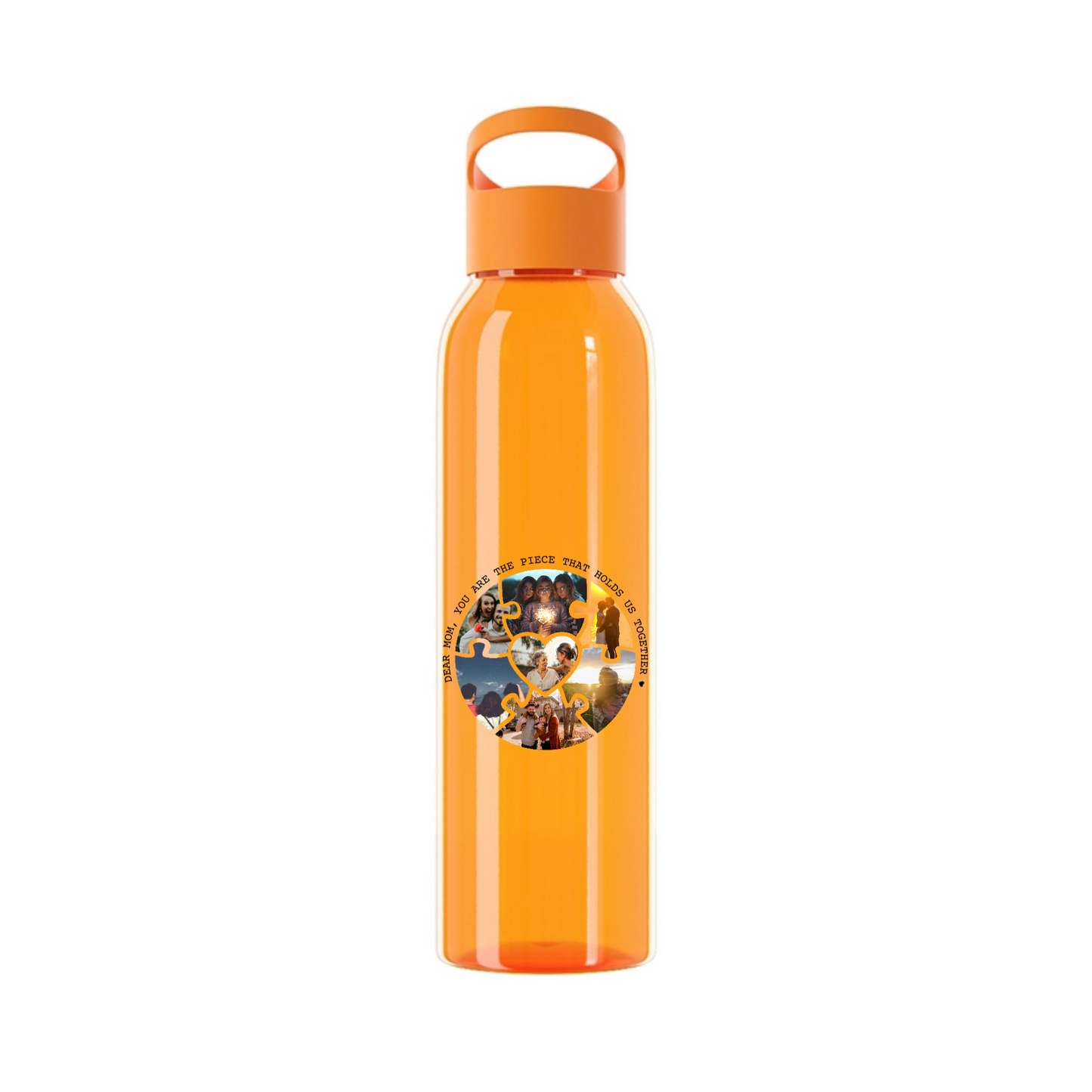 Muttertags Bild Upload Wasserflasche 650 ml