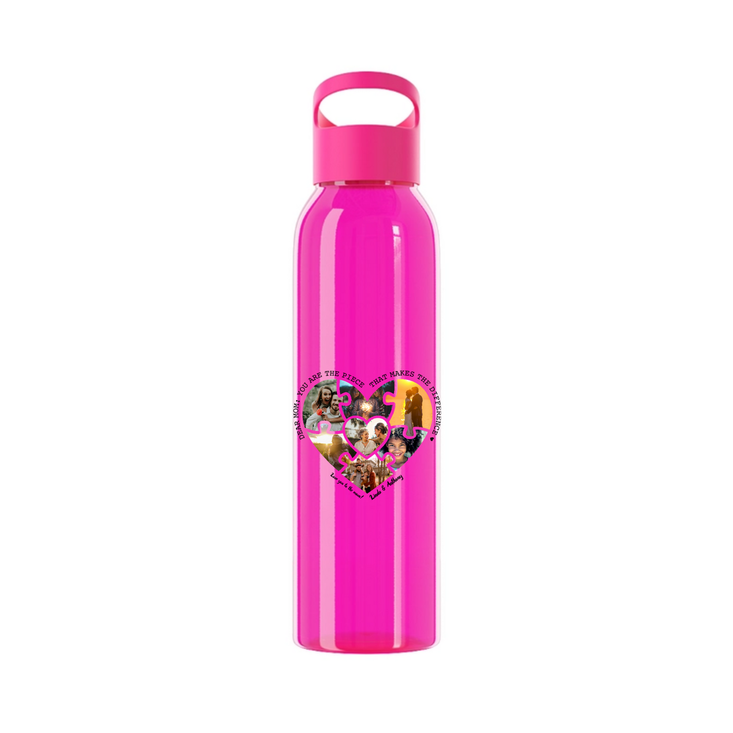 Muttertag Bild Upload Wasserflasche 650 ml